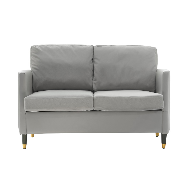 Enkel Patchwork skinnsofa